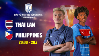 U23 Philippines - U23 Thái Lan - Tranh hạng 3 giải vô địch U23 Đông Nam Á