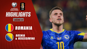 Romania vs Bosnia & Herzegovina - Vòng loại FIFA World Cup 2026 - Khu vực châu Âu